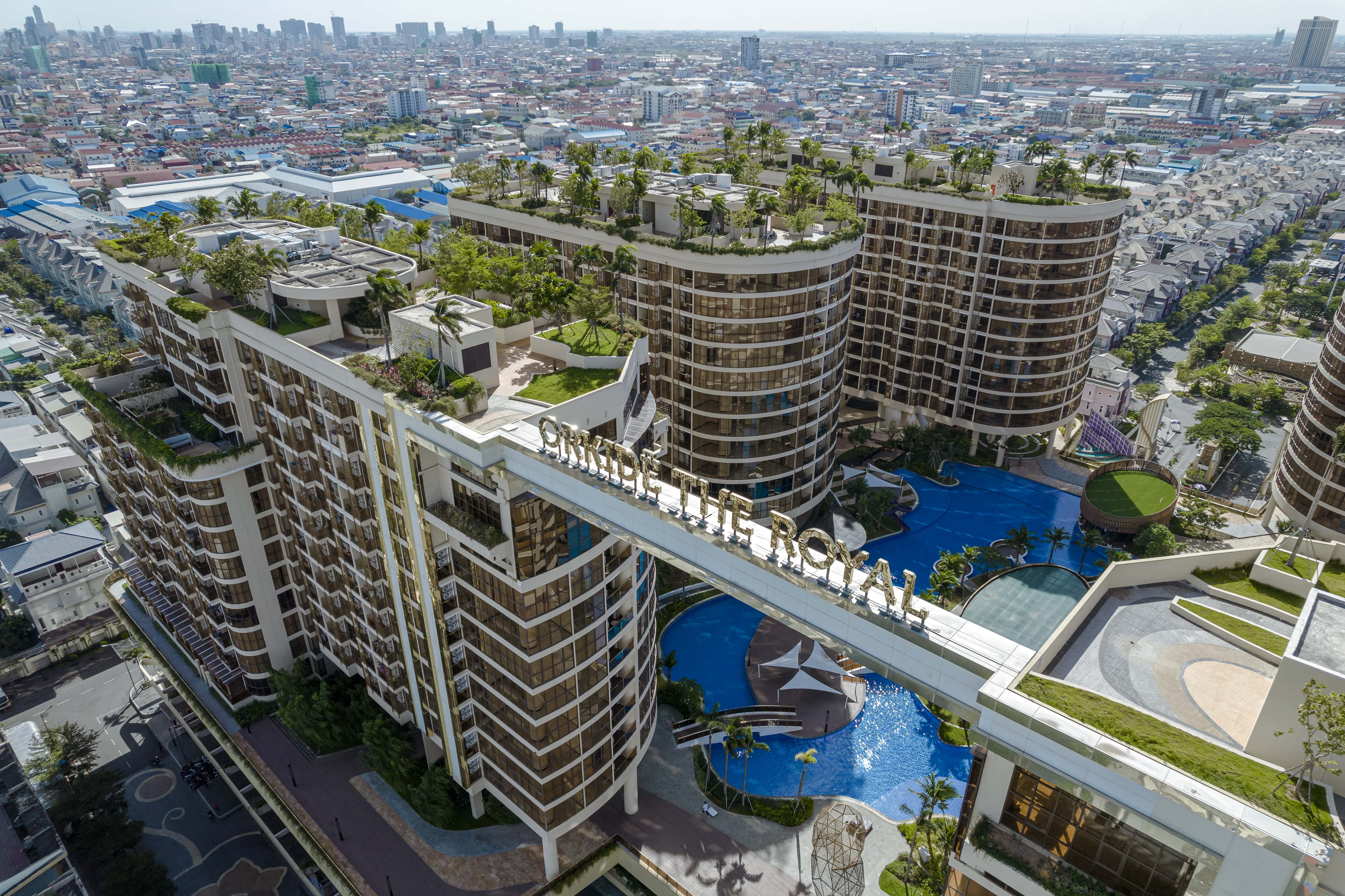 ORKIDE Real Estate Developer Phnom Penh Cambodia - The Royal Condominium Property - home type